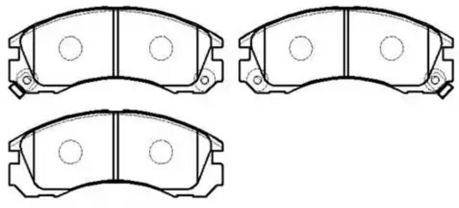 Колодки тормозные дисковые передние CITROEN C-Crosser 07-/ MITSUBISHI Galant 97 HSB HP5229
Колодки тормозные дисковые передние CITROEN C-Crosser 07-/ MITSUBISHI Galant 97 HSB HP5229