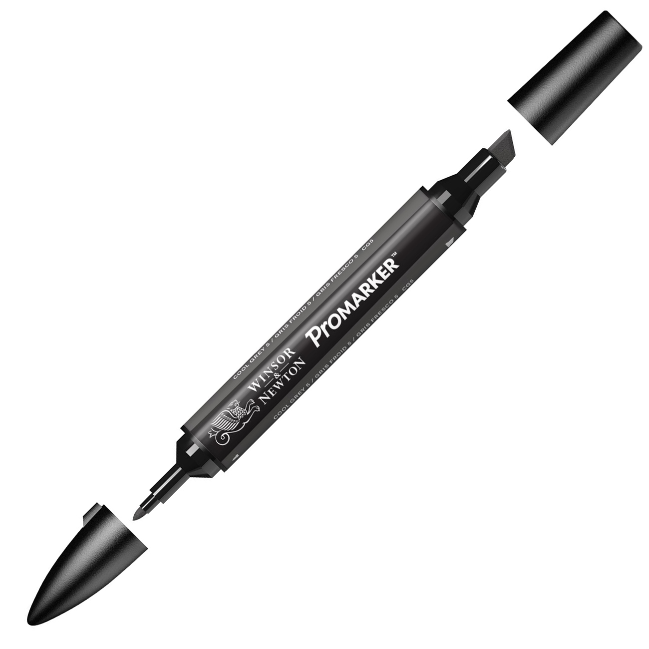 Winsor&Newton Маркер двухсторонний Promarker, цвет CG5 Серый холодный 5, Маркер двухсторонний Promarker, цвет CG5 Серый холодный 5
Winsor&Newton Маркер двухсторонний Promarker, цвет CG5 Серый холодный 5, Маркер двухсторонний Promarker, цвет CG5 Серый холодный 5