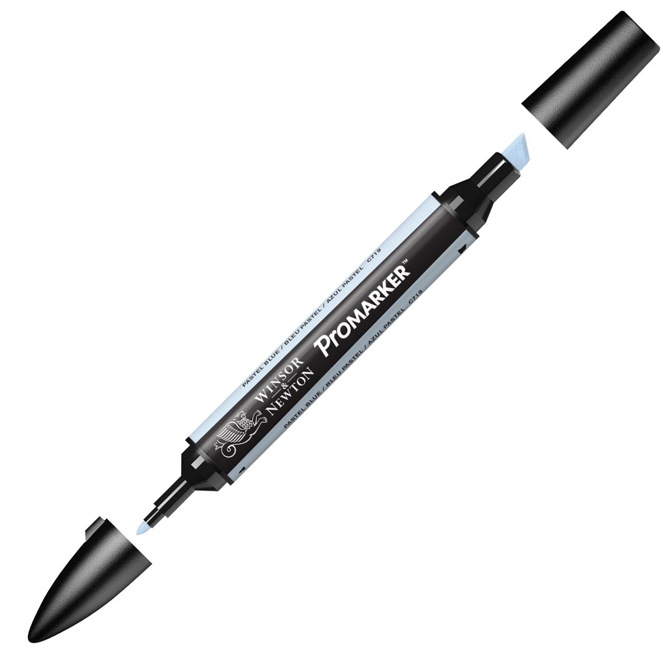 Winsor&Newton Маркер двухсторонний Promarker, цвет C719 Синий пастельный, Маркер двухсторонний Promarker, цвет C719 Синий пастельный
Winsor&Newton Маркер двухсторонний Promarker, цвет C719 Синий пастельный, Маркер двухсторонний Promarker, цвет C719 Синий пастельный