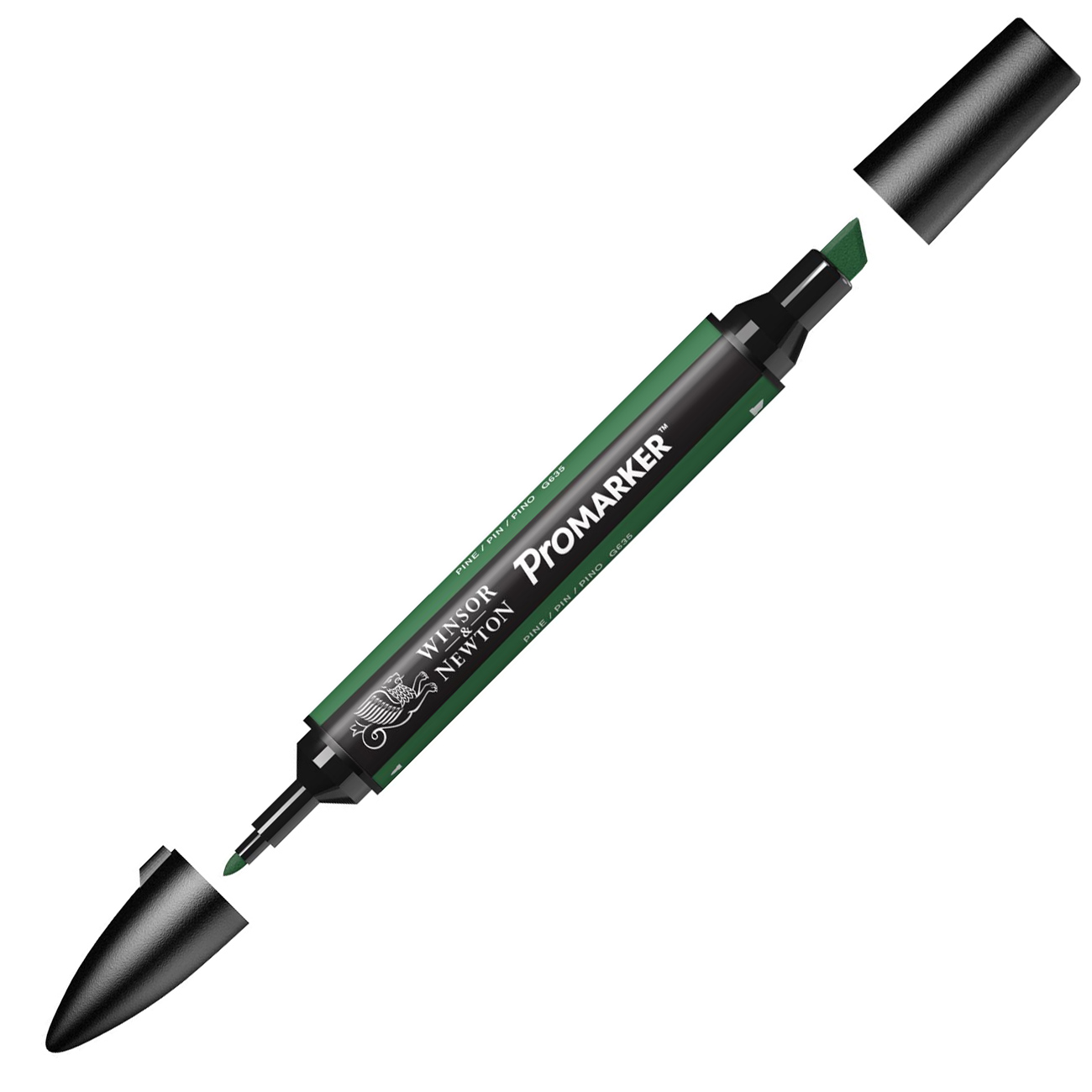 Winsor&Newton Маркер двухсторонний Promarker, цвет G635 Зеленый сосновый, Маркер двухсторонний Promarker, цвет G635 Зеленый сосновый
Winsor&Newton Маркер двухсторонний Promarker, цвет G635 Зеленый сосновый, Маркер двухсторонний Promarker, цвет G635 Зеленый сосновый