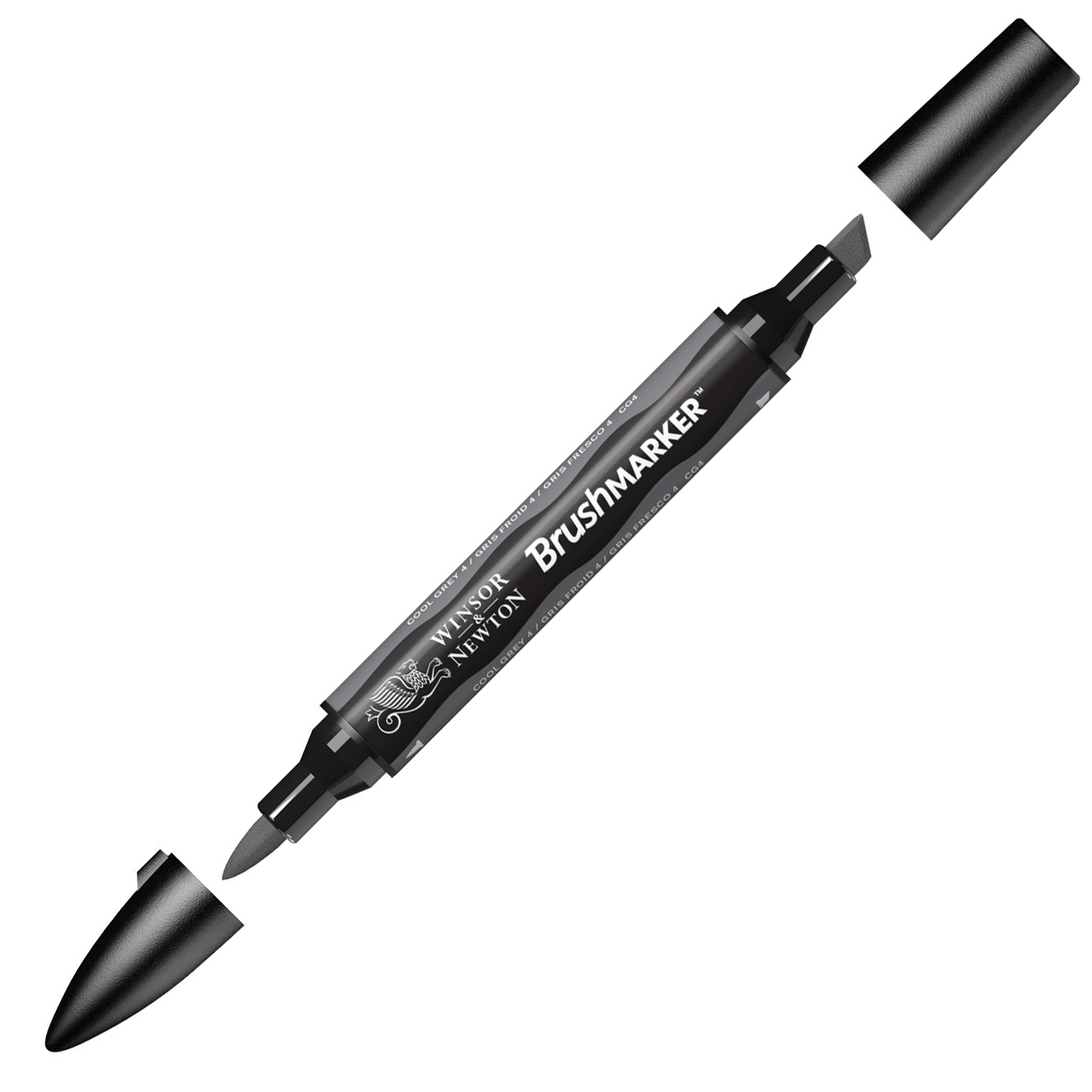 Winsor&Newton Маркер двустор. Winsor&Newton PROMARKER Brush, цвет CG4 Серый холодный 4, Маркер двустор. Winsor&Newton PROMARKER Brush, цвет CG4 Серый холодный 4
Winsor&Newton Маркер двустор. Winsor&Newton PROMARKER Brush, цвет CG4 Серый холодный 4, Маркер двустор. Winsor&Newton PROMARKER Brush, цвет CG4 Серый холодный 4