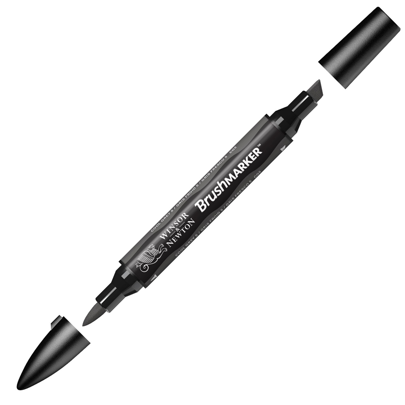 Winsor&Newton Маркер двустор. Winsor&Newton PROMARKER Brush, цвет CG5 Серый холодный 5, Маркер двустор. Winsor&Newton PROMARKER Brush, цвет CG5 Серый холодный 5
Winsor&Newton Маркер двустор. Winsor&Newton PROMARKER Brush, цвет CG5 Серый холодный 5, Маркер двустор. Winsor&Newton PROMARKER Brush, цвет CG5 Серый холодный 5