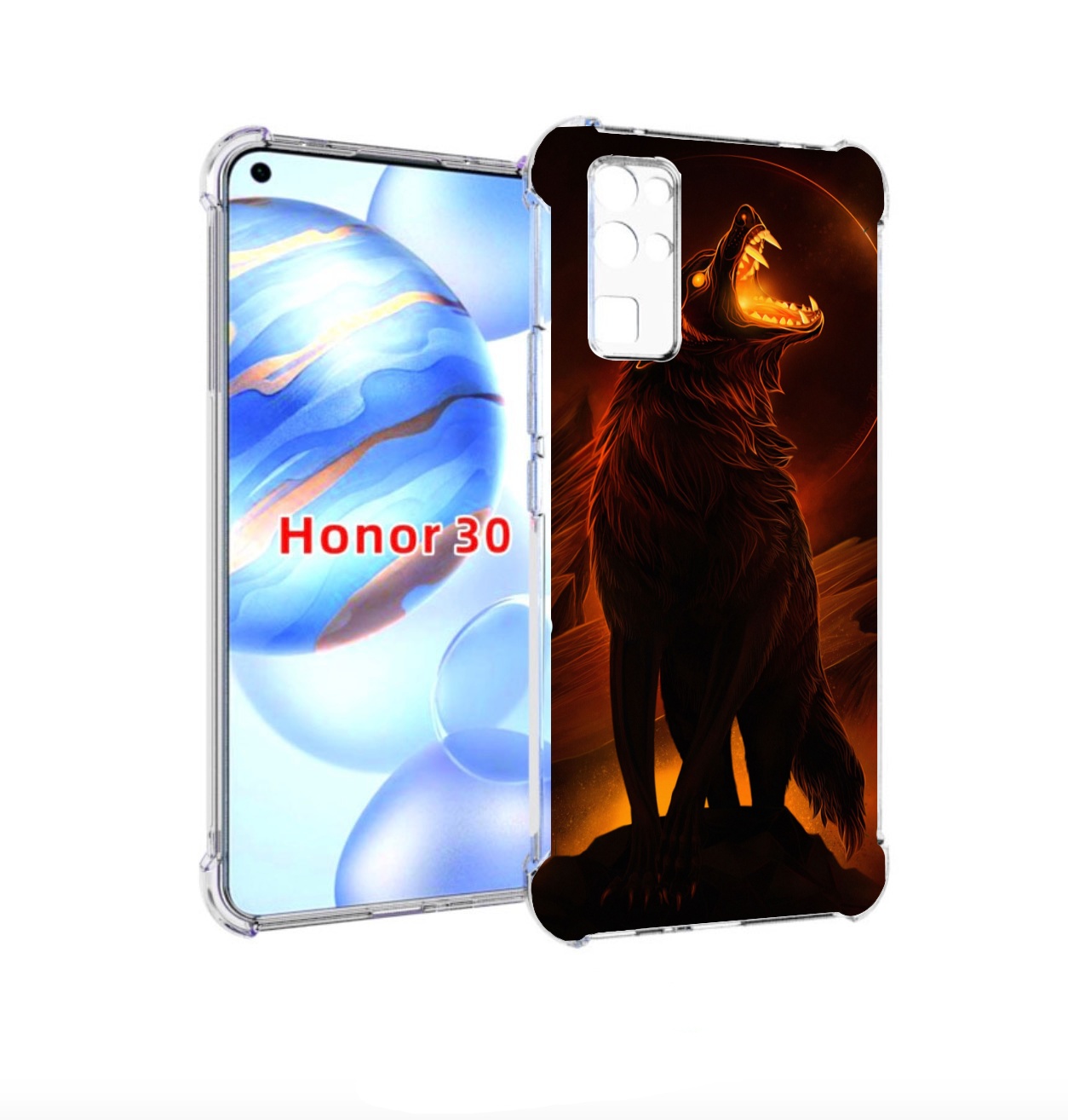 Чехол бампер MyPads волчара с огнем внутри для Honor 30 (BMH-AN1, Прозрачный, Tocco
Чехол бампер MyPads волчара с огнем внутри для Honor 30 (BMH-AN1, Прозрачный, Tocco