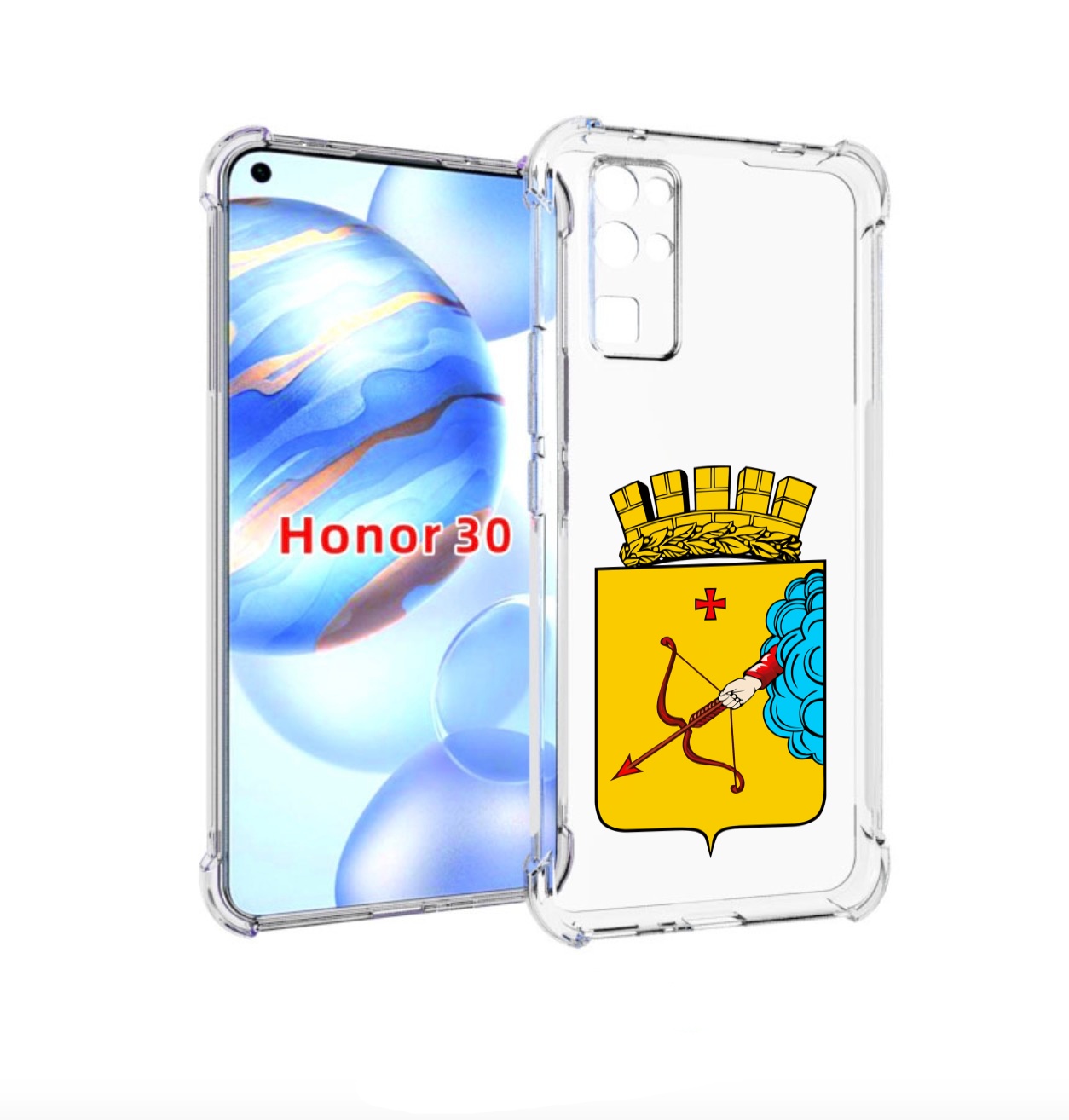 Чехол бампер MyPads герб-кировская-область для Honor 30 (BMH-AN1, Прозрачный, Tocco
Чехол бампер MyPads герб-кировская-область для Honor 30 (BMH-AN1, Прозрачный, Tocco
