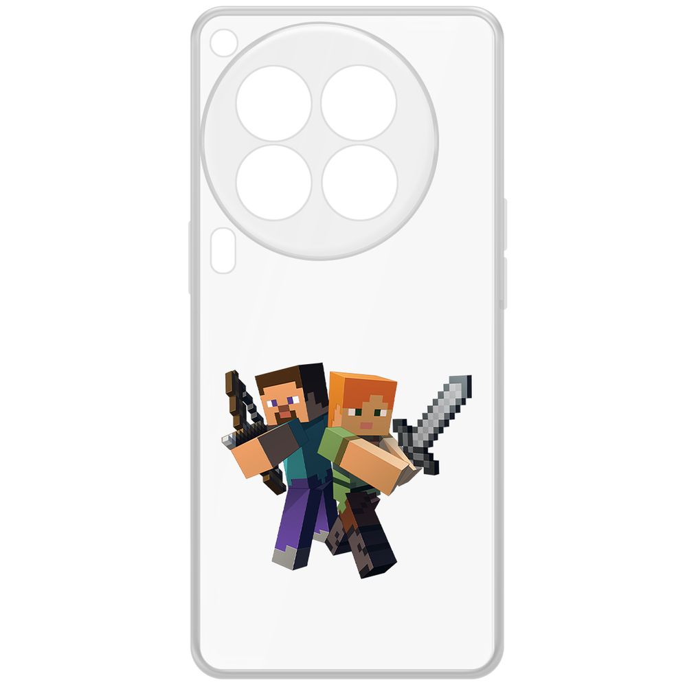 Чехол-накладка Krutoff Clear Case Minecraft-Стив и Алекс для TECNO Camon 30 Premier 5G, Прозрачный
Чехол-накладка Krutoff Clear Case Minecraft-Стив и Алекс для TECNO Camon 30 Premier 5G, Прозрачный