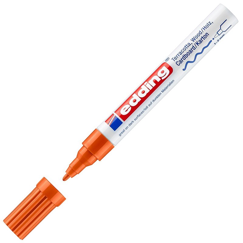 Edding Маркер лаковый матовый edding 4040, 1-2мм, оранжевый, Маркер лаковый матовый edding 4040, 1-2мм, оранжевый
Edding Маркер лаковый матовый edding 4040, 1-2мм, оранжевый, Маркер лаковый матовый edding 4040, 1-2мм, оранжевый