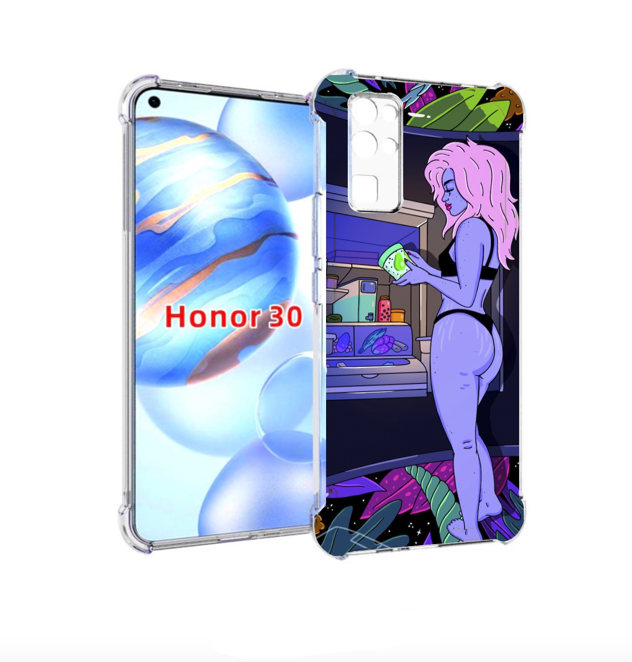 Чехол бампер MyPads девушка любит покушать женский для Honor 30, Прозрачный, Tocco
Чехол бампер MyPads девушка любит покушать женский для Honor 30, Прозрачный, Tocco