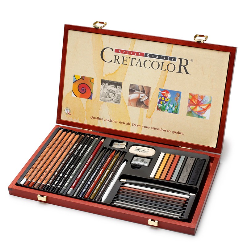 CretacoloR Художественный набор для графики ULTIMO (35 предм.) CretacoloR, деревянный кейс, Художественный набор для графики ULTIMO (35 предм.) CretacoloR, деревянный кейс (под красное дерево)
CretacoloR Художественный набор для графики ULTIMO (35 предм.) CretacoloR, деревянный кейс, Художественный набор для графики ULTIMO (35 предм.) CretacoloR, деревянный кейс (под красное дерево)
