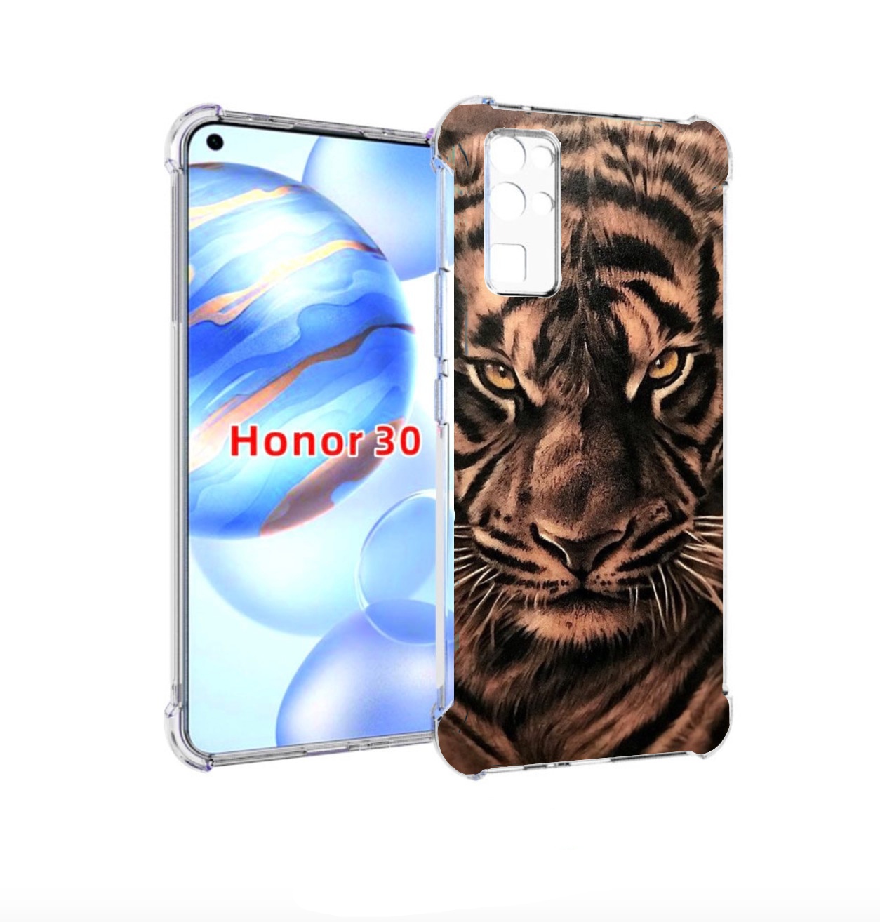 Чехол бампер MyPads злой-большой-тигр для Honor 30 (BMH-AN10) пр, Прозрачный, Tocco
Чехол бампер MyPads злой-большой-тигр для Honor 30 (BMH-AN10) пр, Прозрачный, Tocco