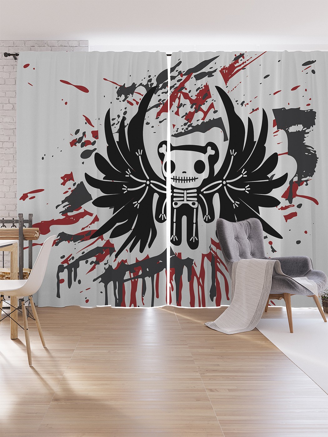 Шторы под лён JoyArty "Скелетик дракончика", серия Oxford DeLux, 340х265 см, Скелетик дракончика
Шторы под лён JoyArty "Скелетик дракончика", серия Oxford DeLux, 340х265 см, Скелетик дракончика