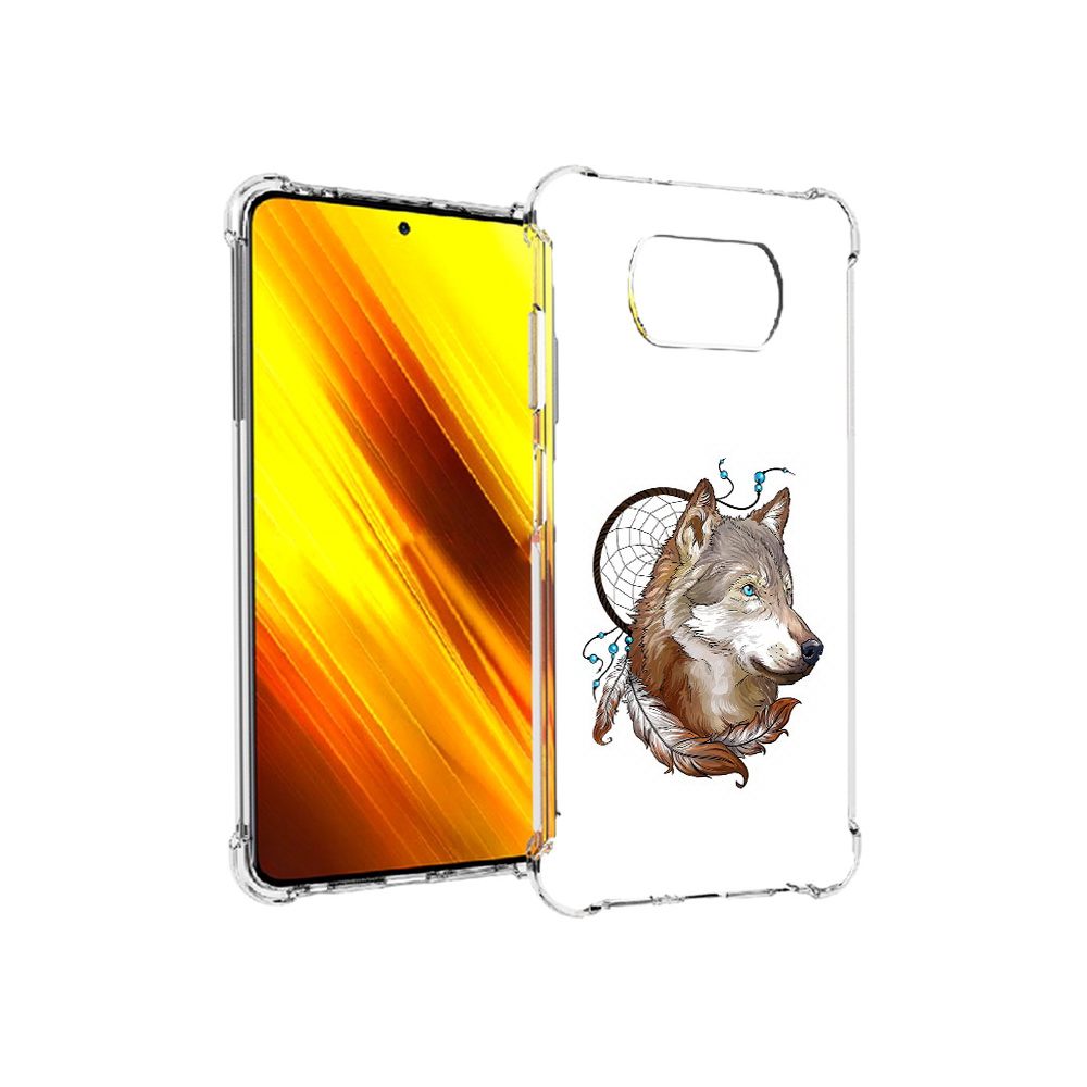 Чехол MyPads Tocco для Xiaomi Poco X3 волк и ловец снов (PT154881.262.269), Прозрачный, Tocco
Чехол MyPads Tocco для Xiaomi Poco X3 волк и ловец снов (PT154881.262.269), Прозрачный, Tocco