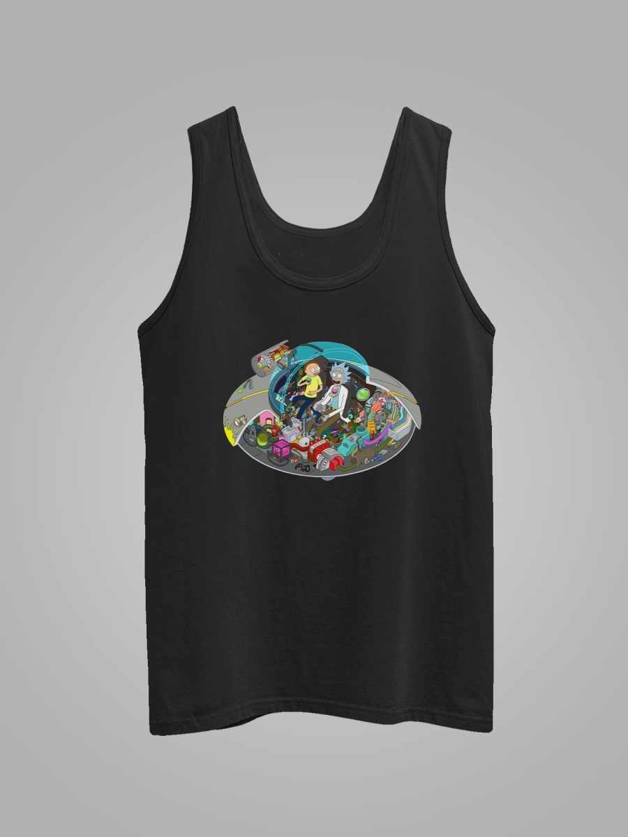 Майка унисекс СувенирShop Рик и Морти/Rick and Morty 6 черная XL, "Рик и Морти/Rick and Morty" 6
Майка унисекс СувенирShop Рик и Морти/Rick and Morty 6 черная XL, "Рик и Морти/Rick and Morty" 6