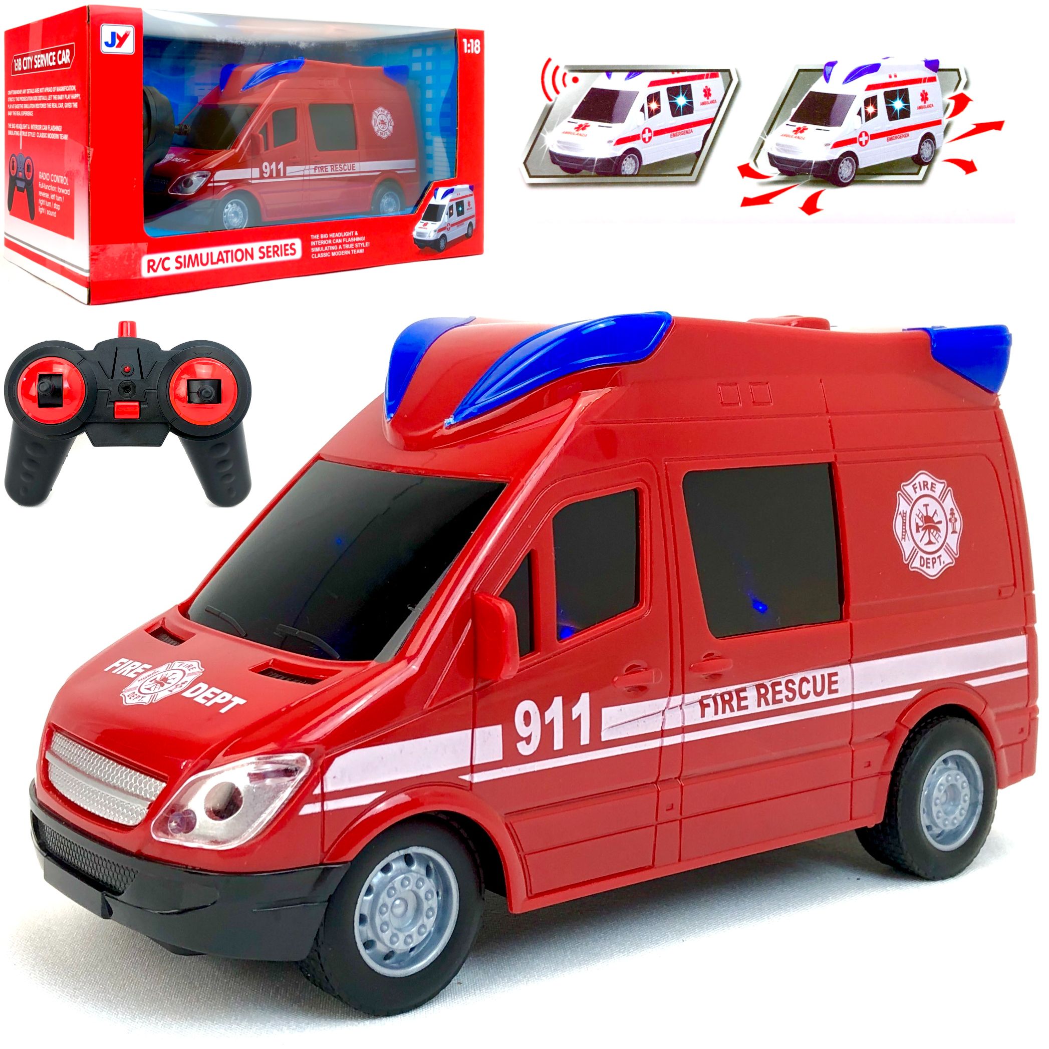 Радиоуправляемая пожарная машина Cross World, 1:18, светятся передние фары, звук 110683
Радиоуправляемая пожарная машина Cross World, 1:18, светятся передние фары, звук 110683