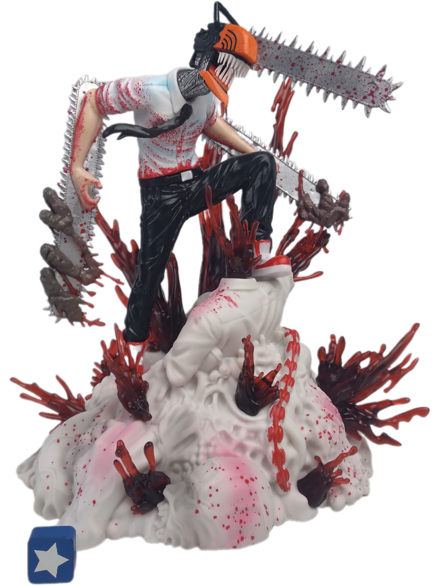Фигурка StarFriend Человек бензопила Денджи Chainsaw Man подставка 27 см, Человек бензопила Денджи Chainsaw Man
Фигурка StarFriend Человек бензопила Денджи Chainsaw Man подставка 27 см, Человек бензопила Денджи Chainsaw Man