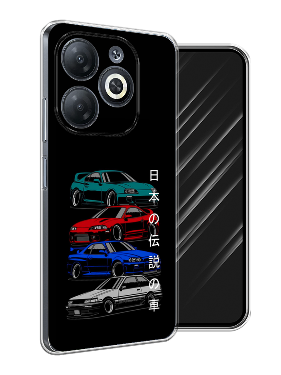 Чехол Awog на Infinix Smart 8/8 HD/Hot 40i "JDM Legend cars", Зеленый;красный;синий, 3105650-1
Чехол Awog на Infinix Smart 8/8 HD/Hot 40i "JDM Legend cars", Зеленый;красный;синий, 3105650-1