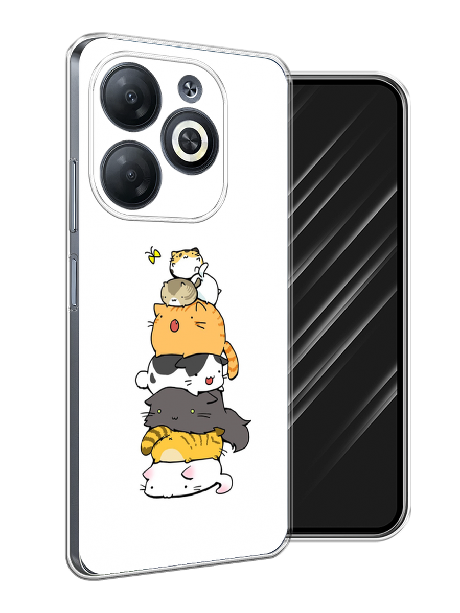 Чехол Awog на Infinix Smart 8/8 HD/Hot 40i "Бутерброд из котиков", Коричневый;белый;серый, 3105650-1
Чехол Awog на Infinix Smart 8/8 HD/Hot 40i "Бутерброд из котиков", Коричневый;белый;серый, 3105650-1