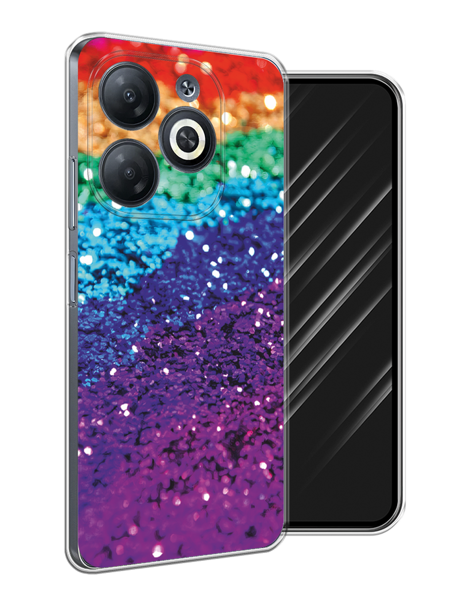 Чехол Awog на Infinix Smart 8/8 HD/Hot 40i "Блестящая радуга рисунок", Разноцветный, 3105650-1
Чехол Awog на Infinix Smart 8/8 HD/Hot 40i "Блестящая радуга рисунок", Разноцветный, 3105650-1