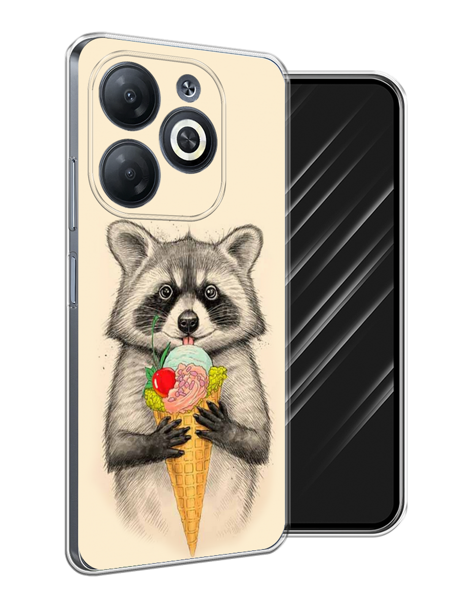 Чехол Awog на Infinix Smart 8/8 HD/Hot 40i "Енот с мороженым", Бежевый;серый, 3105650-1
Чехол Awog на Infinix Smart 8/8 HD/Hot 40i "Енот с мороженым", Бежевый;серый, 3105650-1