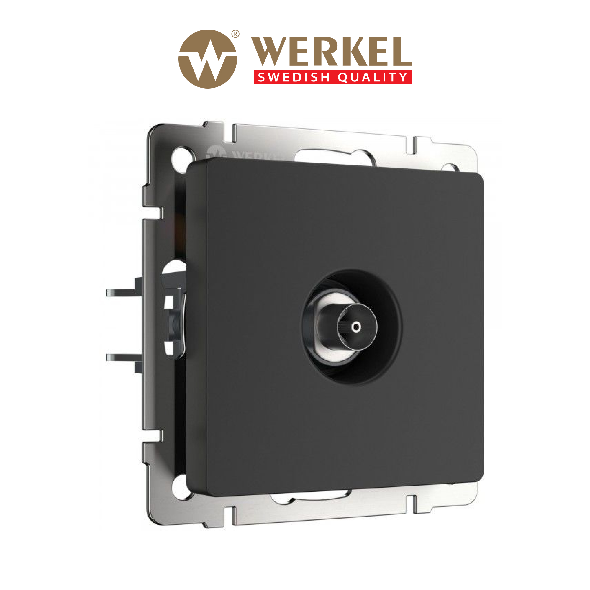 Встраиваемая ТВ-розетка оконечная Werkel W1183008 черный матовый, ТВ-розетка оконечная
Встраиваемая ТВ-розетка оконечная Werkel W1183008 черный матовый, ТВ-розетка оконечная