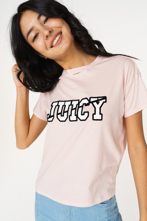 фото Футболка женская juicy couture jwtkt120709/684 розовая m