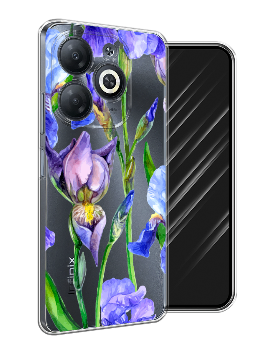 Чехол Awog на Infinix Smart 8/8 HD/Hot 40i "Синие ирисы", Фиолетовый;голубой;зеленый, 3105650-1
Чехол Awog на Infinix Smart 8/8 HD/Hot 40i "Синие ирисы", Фиолетовый;голубой;зеленый, 3105650-1