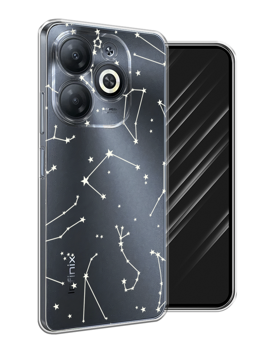 Чехол Awog на Infinix Smart 8/8 HD/Hot 40i "Созвездия", Прозрачный;серый;бежевый, 3105650-1
Чехол Awog на Infinix Smart 8/8 HD/Hot 40i "Созвездия", Прозрачный;серый;бежевый, 3105650-1
