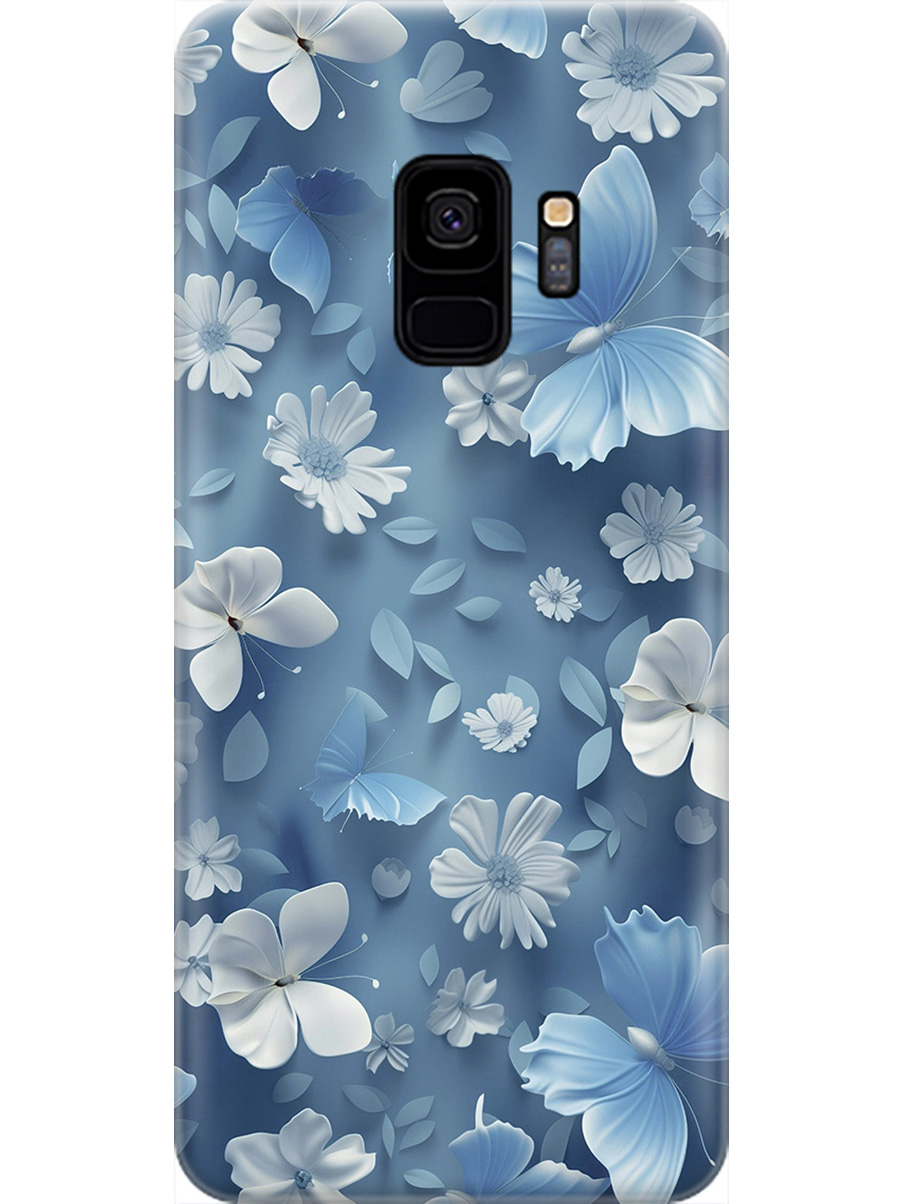 Силиконовый чехол на Samsung Galaxy S9 с принтом "Голубые бабочки", Прозрачный;белый;голубой, 717153810
Силиконовый чехол на Samsung Galaxy S9 с принтом "Голубые бабочки", Прозрачный;белый;голубой, 717153810