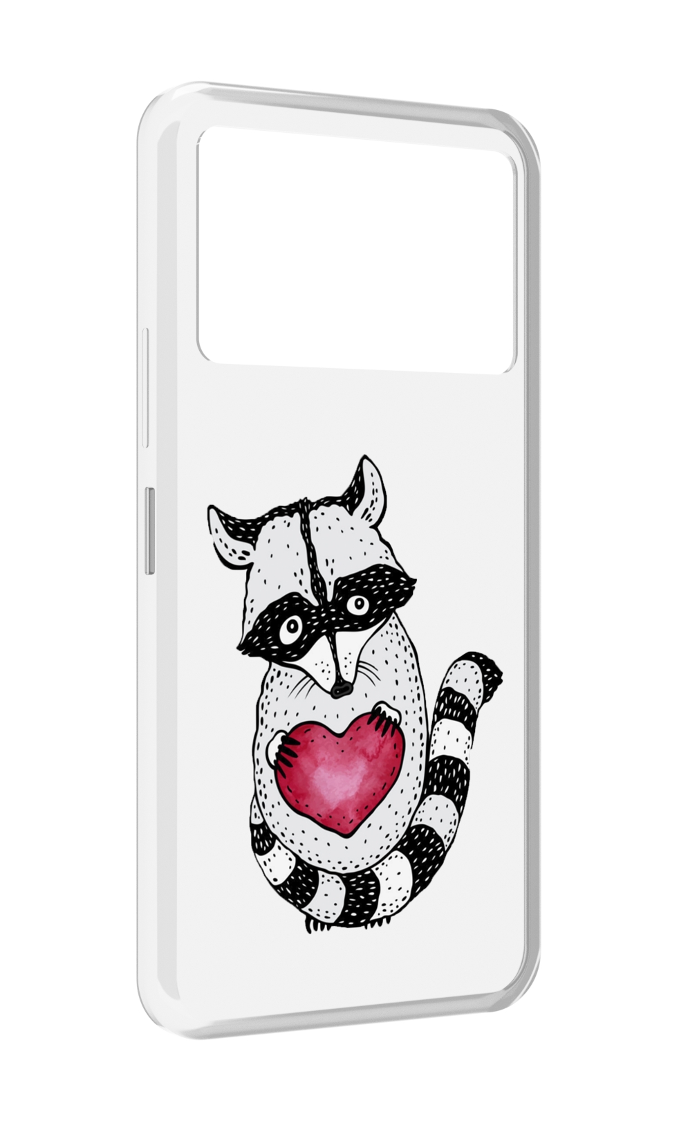 Чехол MyPads Енот с сердечком для Infinix NOTE 12 VIP (X672), Прозрачный, Tocco
Чехол MyPads Енот с сердечком для Infinix NOTE 12 VIP (X672), Прозрачный, Tocco