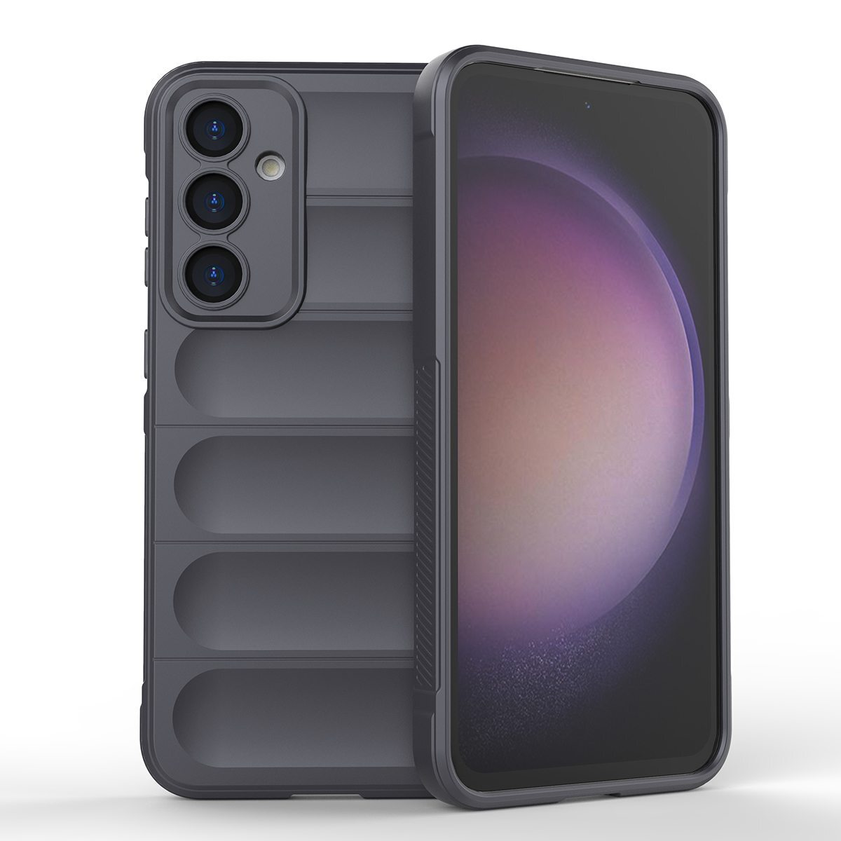 Противоударный чехол Flexible Case для Samsung Galaxy S23 FE, серый, Flexible Case
Противоударный чехол Flexible Case для Samsung Galaxy S23 FE, серый, Flexible Case