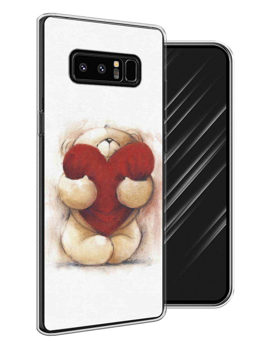 Чехол Awog на Samsung Galaxy Note 8 "Мишка с сердцем 1", Белый;красный;бежевый, 25250-6
Чехол Awog на Samsung Galaxy Note 8 "Мишка с сердцем 1", Белый;красный;бежевый, 25250-6