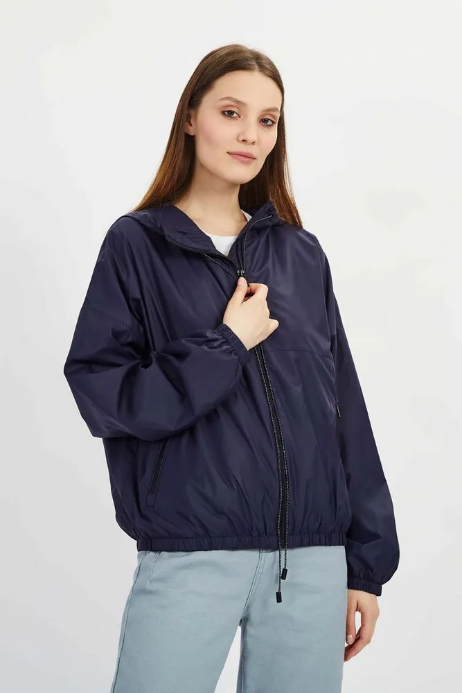 фото Ветровка женская baon b1022010 синяя m