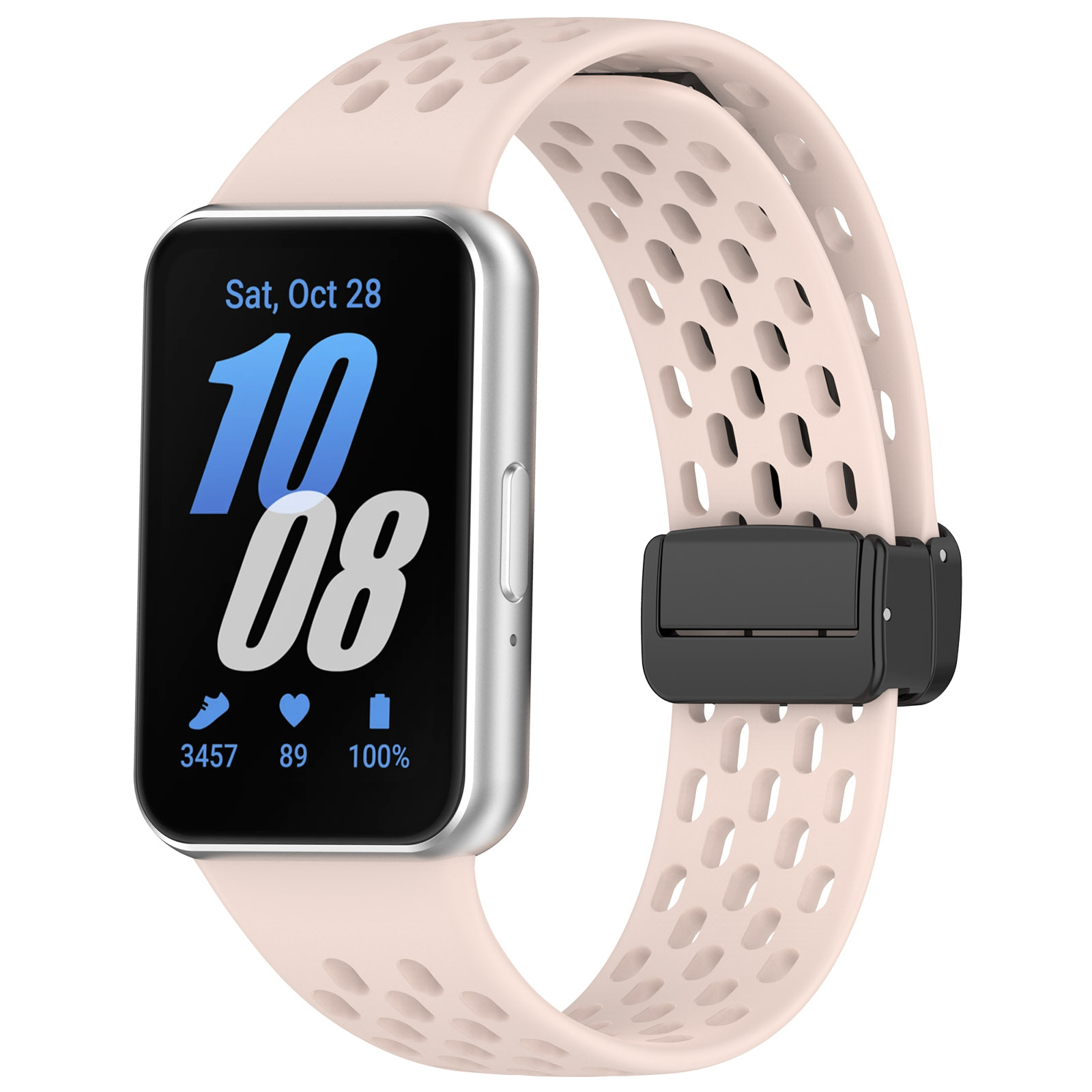 Силиконовый ремешок для Samsung Galaxy Fit 3, с магнитной застежкой, розовый, Galaxy Fit 3
Силиконовый ремешок для Samsung Galaxy Fit 3, с магнитной застежкой, розовый, Galaxy Fit 3