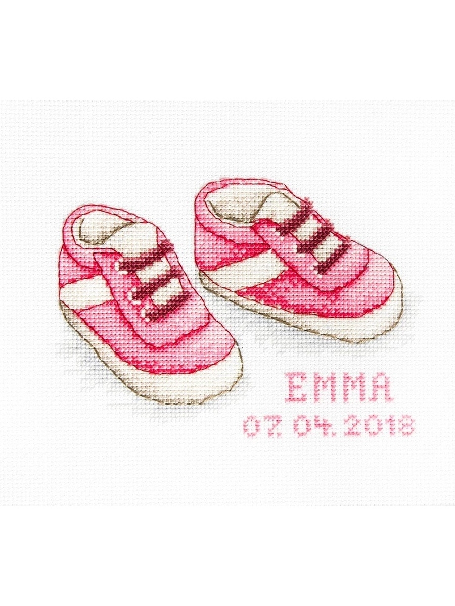 Набор для вышивания Luca-S ботиночки 2 12,5х8 см, _Наборы для вышивки 
Набор для вышивания Luca-S ботиночки 2 12,5х8 см, _Наборы для вышивки