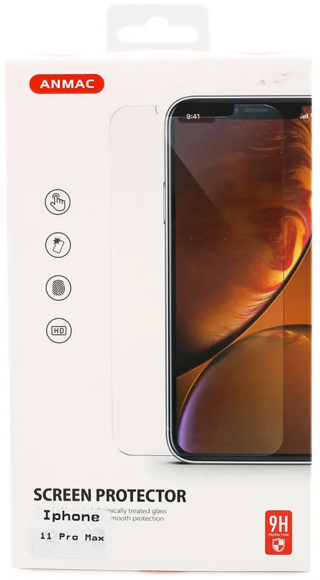 Защитное стекло ANMAC для iPhone 11 Pro Max/XS Max, Защитное стекло iPhone 11 Pro Max/XS Max ANMAC
Защитное стекло ANMAC для iPhone 11 Pro Max/XS Max, Защитное стекло iPhone 11 Pro Max/XS Max ANMAC