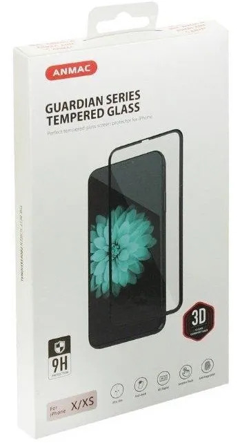 Защитное стекло ANMAC для iPhone 11 Pro/XS/X Full Cover черный, Защитное стекло iPhone 11 Pro/XS/X Full Cover ANMAC черное
Защитное стекло ANMAC для iPhone 11 Pro/XS/X Full Cover черный, Защитное стекло iPhone 11 Pro/XS/X Full Cover ANMAC черное