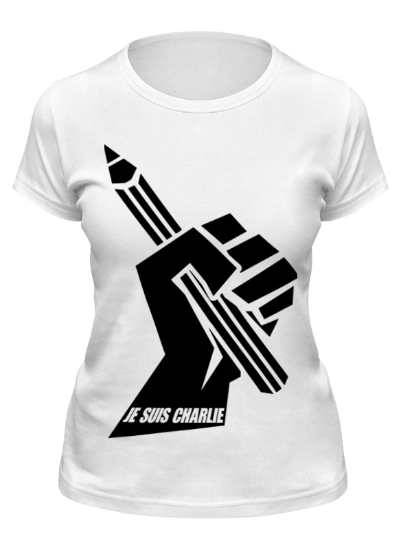 Футболка женская Printio Je suis charlie, я шарли белая L, Белый, Je suis charlie, я шарли
Футболка женская Printio Je suis charlie, я шарли белая L, Белый, Je suis charlie, я шарли