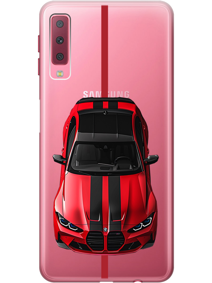Силиконовый чехол на Samsung Galaxy A7 (2018) с принтом "Красный БМВ", Прозрачный;голубой, 719709151
Силиконовый чехол на Samsung Galaxy A7 (2018) с принтом "Красный БМВ", Прозрачный;голубой, 719709151