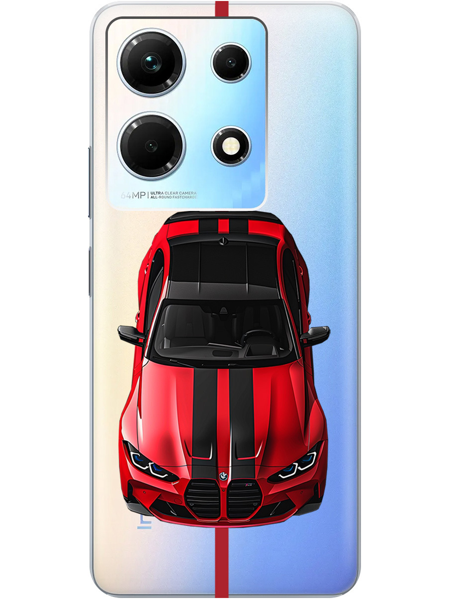 Силиконовый чехол на Infinix Note 30 с принтом "Красный БМВ", Прозрачный;голубой, 773943751
Силиконовый чехол на Infinix Note 30 с принтом "Красный БМВ", Прозрачный;голубой, 773943751