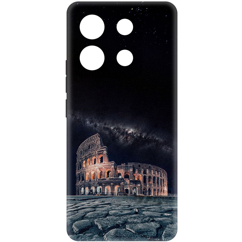 Чехол-накладка Krutoff Soft Case Италия, Колизей для Xiaomi Redmi Note 13 Pro 5G черный
Чехол-накладка Krutoff Soft Case Италия, Колизей для Xiaomi Redmi Note 13 Pro 5G черный