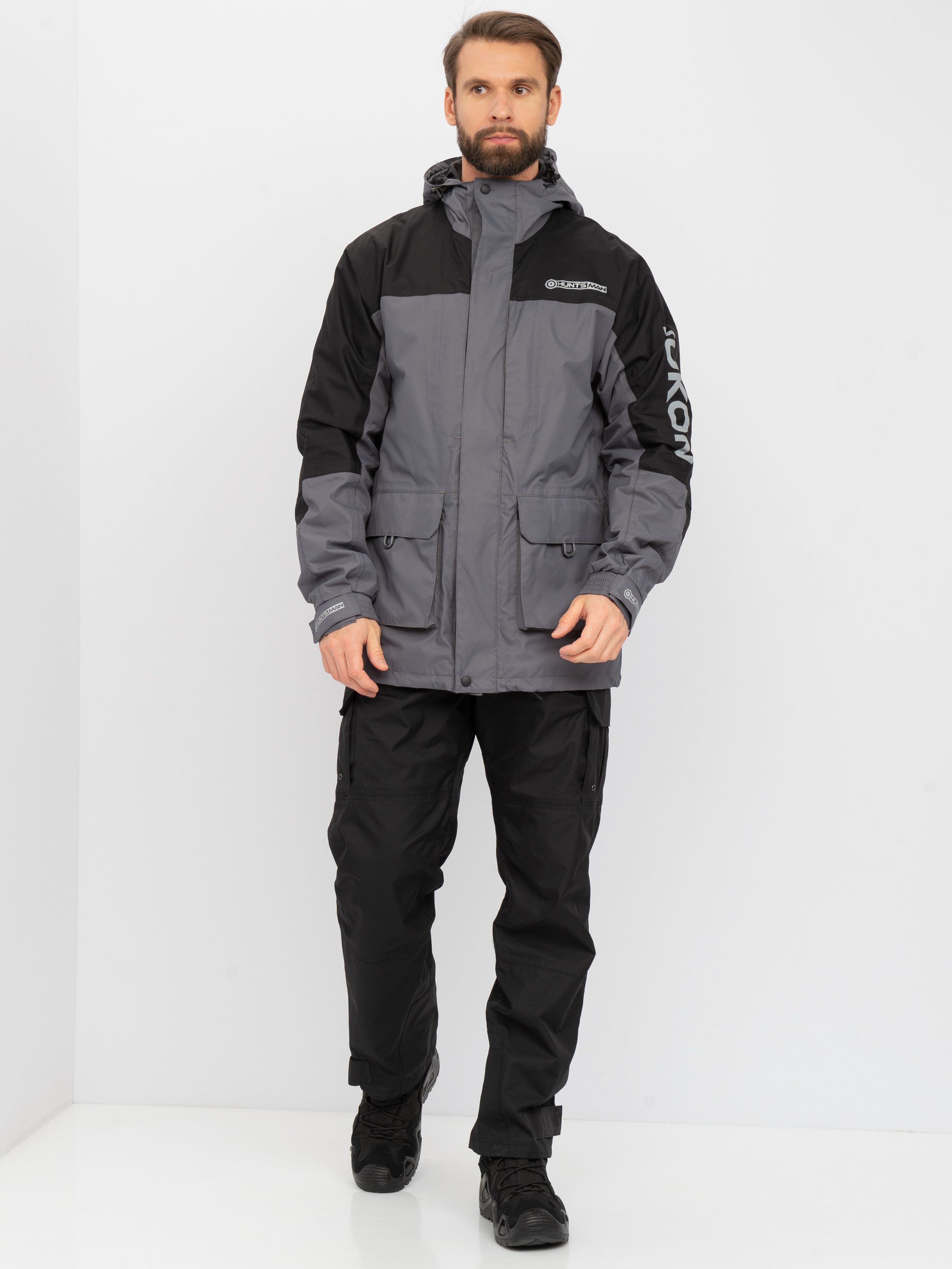 Костюм демисезонный Huntsman Юкон ткань Breathable цвет Серый 60-62 182-188, Серый;черный, Юкон
Костюм демисезонный Huntsman Юкон ткань Breathable цвет Серый 60-62 182-188, Серый;черный, Юкон