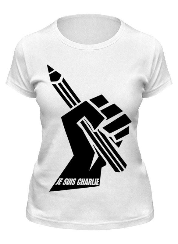 Футболка женская Printio Je suis charlie, я шарли белая L, Белый, Je suis charlie, я шарли
Футболка женская Printio Je suis charlie, я шарли белая L, Белый, Je suis charlie, я шарли