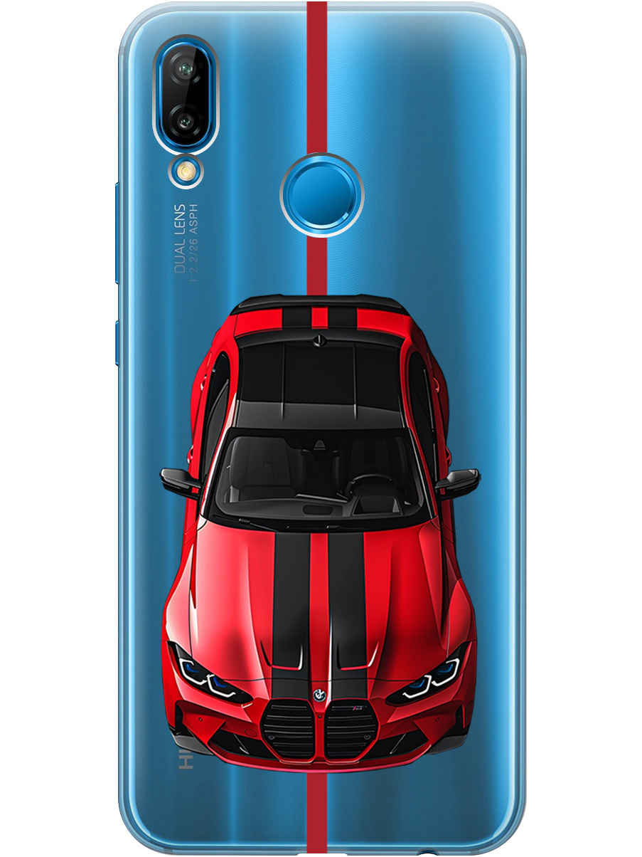 Силиконовый чехол на Huawei P20 Lite/Nova 3e с принтом "Красный БМВ", Прозрачный;голубой, 717614251
Силиконовый чехол на Huawei P20 Lite/Nova 3e с принтом "Красный БМВ", Прозрачный;голубой, 717614251