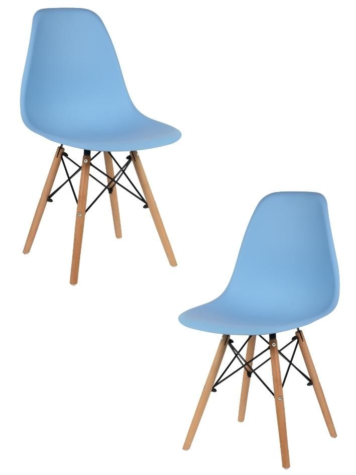 Стул для кухни СтулБержи EAMES DSW, деревянные ножки, 2 шт., голубой, EAMES DSW-2
Стул для кухни СтулБержи EAMES DSW, деревянные ножки, 2 шт., голубой, EAMES DSW-2