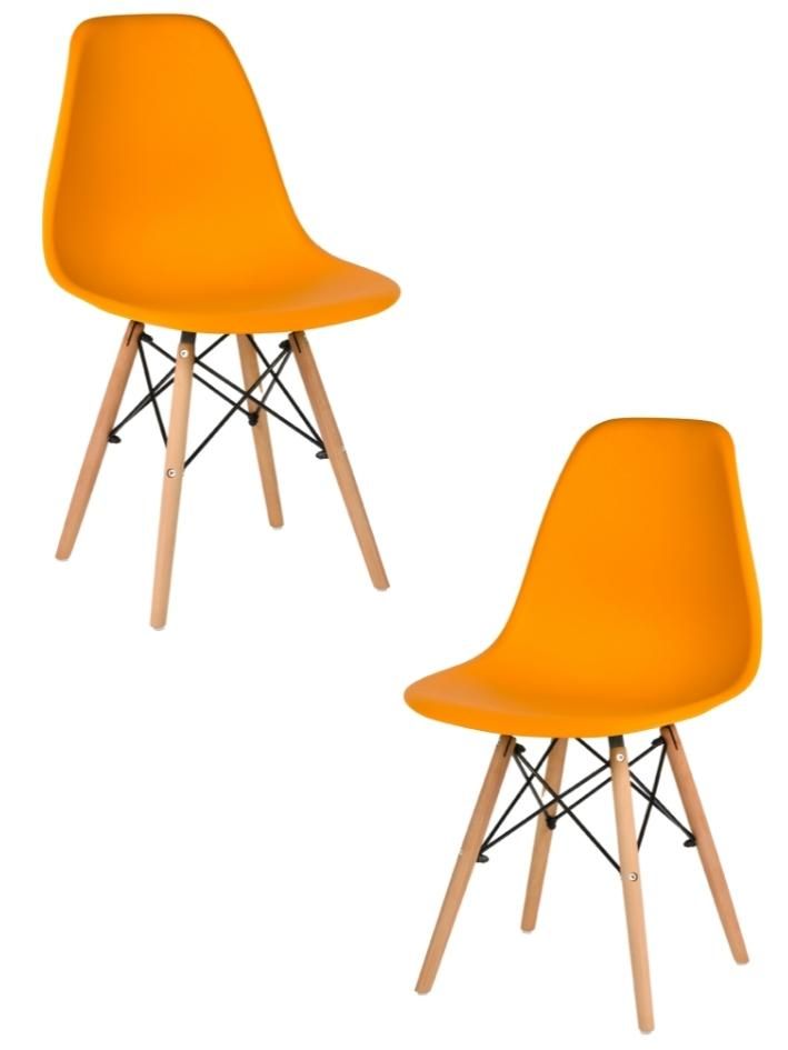 Стул для кухни СтулБержи EAMES DSW, деревянные ножки, 2 шт., оранжевый, EAMES DSW-2
Стул для кухни СтулБержи EAMES DSW, деревянные ножки, 2 шт., оранжевый, EAMES DSW-2