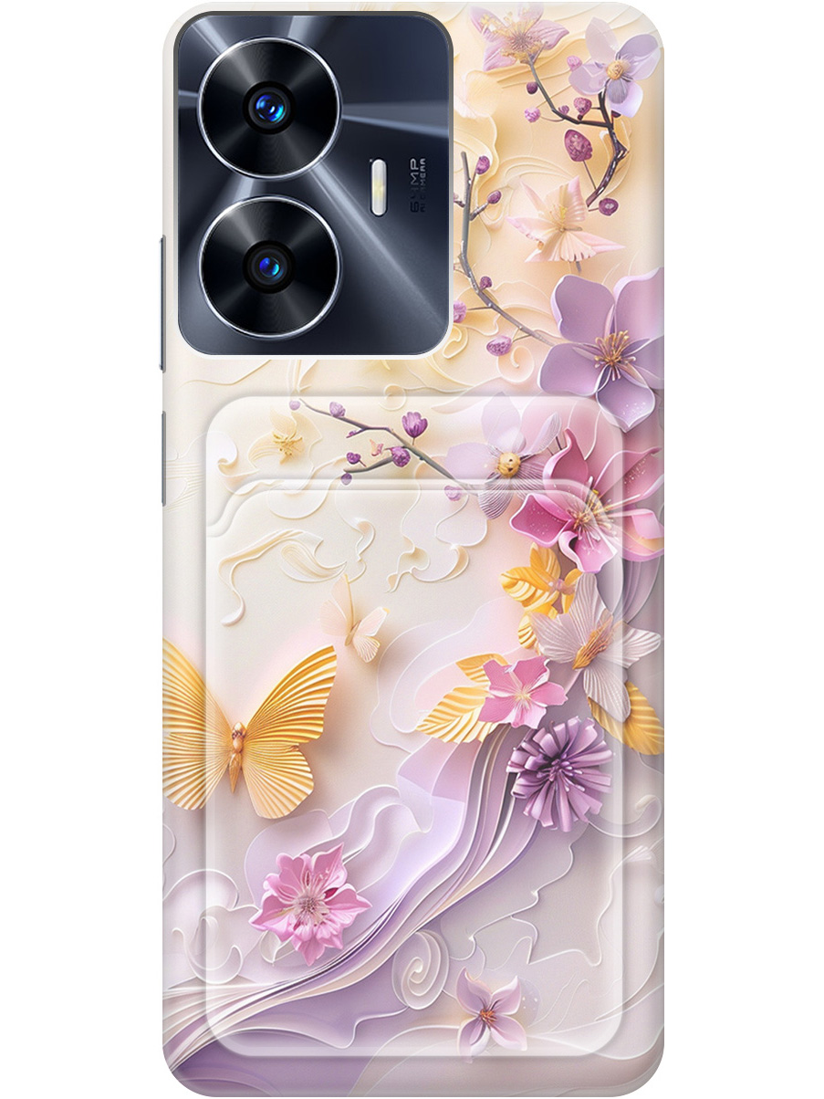 Силиконовый чехол на Realme C55 с принтом с карманом для карты прозрачный 805152, Белый;фиолетовый;прозрачный;оранжевый, 768742723
Силиконовый чехол на Realme C55 с принтом с карманом для карты прозрачный 805152, Белый;фиолетовый;прозрачный;оранжевый, 768742723