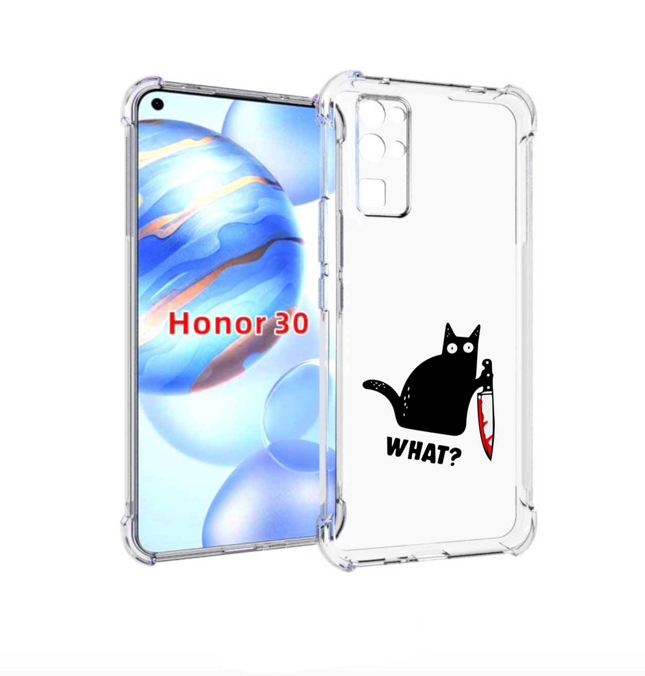 Чехол бампер MyPads котик-убийца для Honor 30 (BMH-AN10) противо, Прозрачный, Tocco
Чехол бампер MyPads котик-убийца для Honor 30 (BMH-AN10) противо, Прозрачный, Tocco