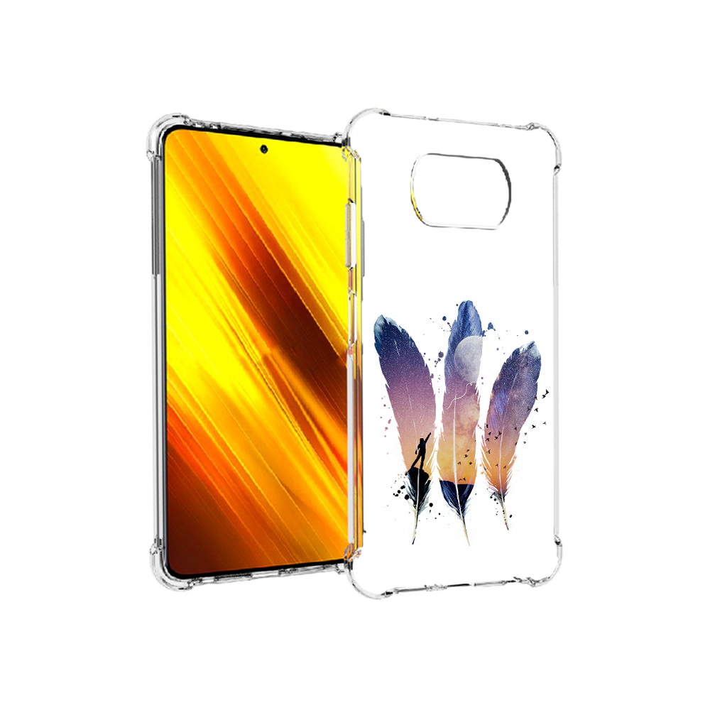 Чехол MyPads Tocco для Xiaomi Poco X3 небесные перья (PT154881.262.519), Прозрачный, Tocco
Чехол MyPads Tocco для Xiaomi Poco X3 небесные перья (PT154881.262.519), Прозрачный, Tocco