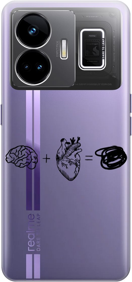 Чехол на Realme GT Neo 5 "Brain Plus Heart" прозрачный, Прозрачный;черный, 158682
Чехол на Realme GT Neo 5 "Brain Plus Heart" прозрачный, Прозрачный;черный, 158682