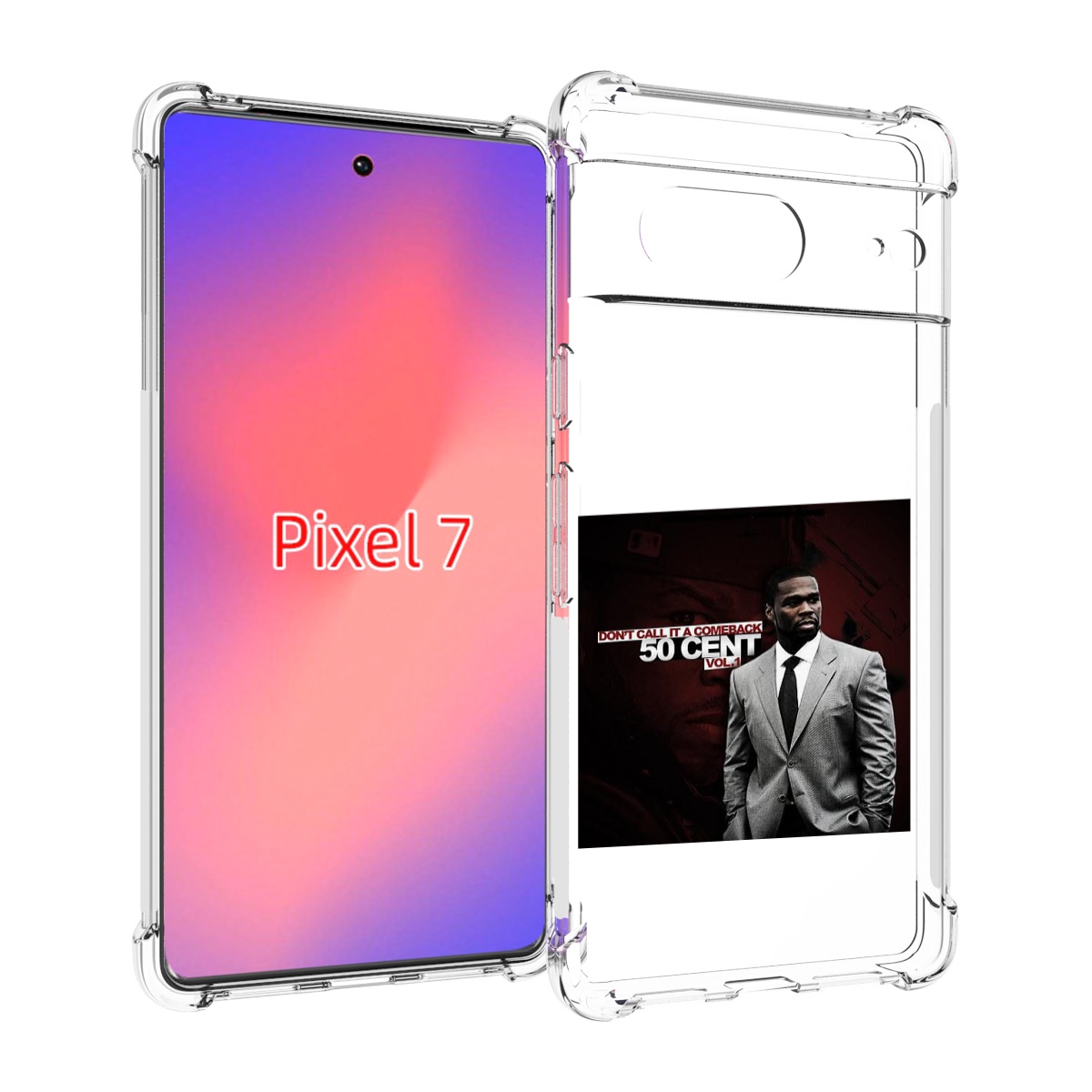 Чехол Mypads 50 Cent - Dont Call It A Comeback Vol Для Google Pixel 7, Прозрачный, Tocco
Чехол Mypads 50 Cent - Dont Call It A Comeback Vol Для Google Pixel 7, Прозрачный, Tocco