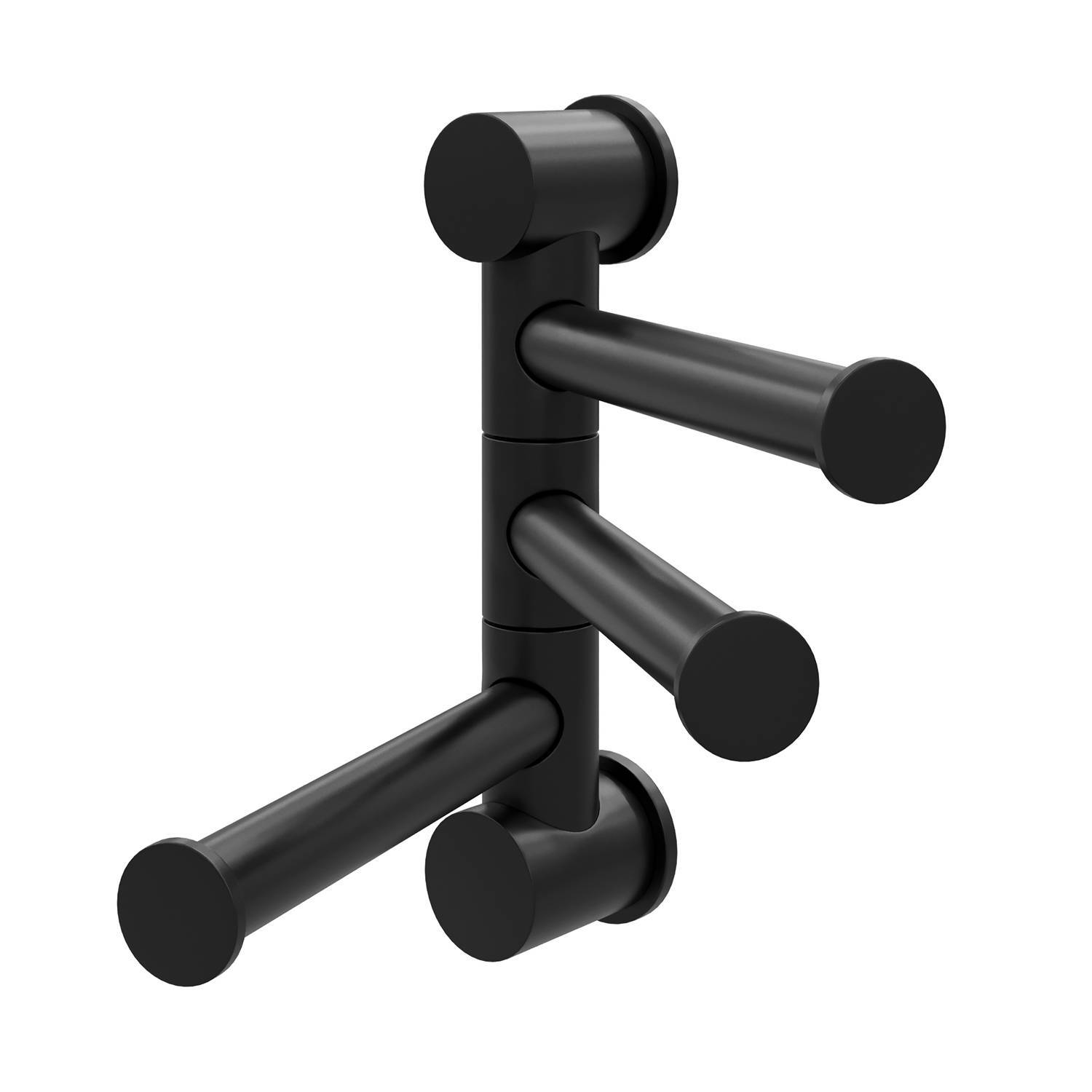 фото Держатель полотенец тройной wasserkraft k-1053black